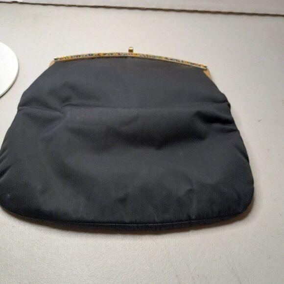 Vintage La France Tapestry Trim  Clutch - Picture 5 of 9